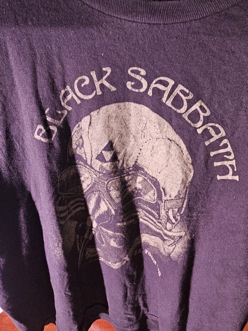 Black Sabbath Purple Graphic Band Tee